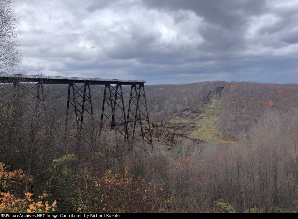 Kinzua Viaduct Frozen in Time